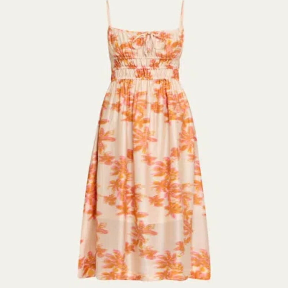 Hannah Artwear "Yolanda" floral dress in Amber